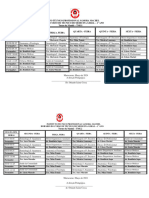 Horarios Definitivo Do I Ano - I Semestre de 2024