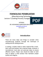 TEKNOLOGI PEMBUATAN Lec 7