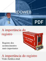 RDOWEB - Visão Geral