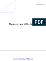 Mesure Des Altitudes