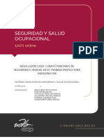 Resolución Caso - Comité Paritario de Seguridad e Higiene en El Trabajo Inspecciona Máquina Fija