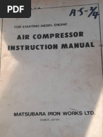 Air Compressor Instruction Manual