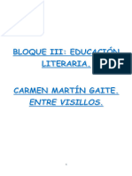 Teorã A de Carmen Martã N Gaite. Entre Visillos