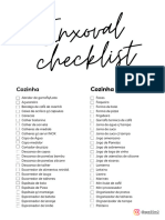 Checklist - Cozinha