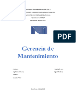 Gerencia de Mantenimiento - Electiva 2