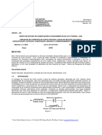 (GSE - 07) CHESF Limitador de ICC Com Reator Saturável