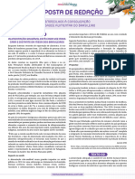 Proposta de Redação - Empecilhos À Consolidação Da Saúde Alimentar Do Brasileiro 2