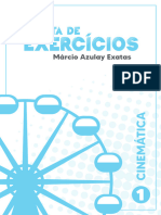 01 - Lista de Exercícios - Cinemática (Marcio Azulay Exatas)