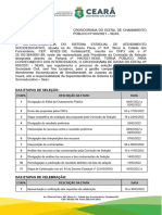 Cronograma Edital 003.2021 Seas