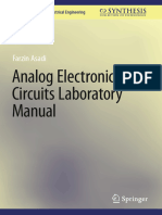 Asadi F. Analog Electronic Circuits Laboratory Manual 2023