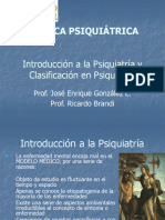 Introducción A La Psiquiatria