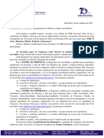 Carta Sobre o Congresso Da Vida Consagrada 2024