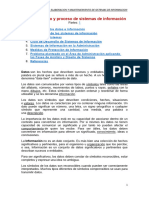 Análisis Diseño y Proceso de Sistemas de Información