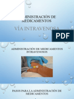 Administración de Medicamentos VIA INTRAVENOSA