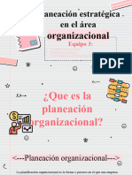 Planeación Organizacional