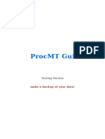 Procmt Gui