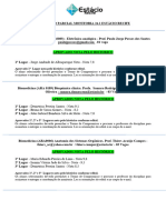 Resultado Parcial de Monitoria 24.1 Estácio Recife