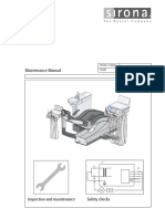 Sirona Teneo Dental Unit - Maintenance Manual