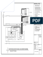 Tel & Data Single Line Riser Diagram - E143g