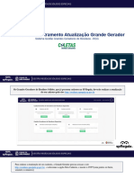 Manual Recadastramento Atualização GrandeGerador