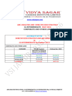 Abc Analysis and Sure Success Strategy MAY 2024: Ca Intermediate Corporate and Other Laws