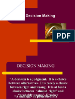 Decision Making