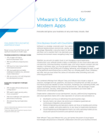 Vmware Tanzu Solution Brief