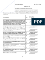 Autoevaluation Chimie