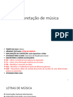 Interpretação de Música