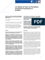 A Whole-Person Model of Care For Persistent Pain: From Conceptual Framework To Practical Application