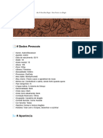 # Dados Pessoais: How To Train Your Dragon - Como Treinar o Seu Dragão