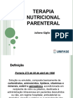 Aula 6 - Nutrição Parenteral