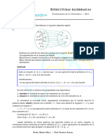 Estructuras Algebraicas 2012