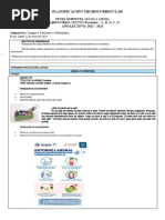 Actividades - Del Lunes - 22 01 2024 3° - D