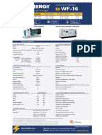 Ficha Tecnica Wenergy - Modelo WF-16