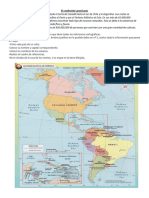 El Continente Americano Mapa Actividaes