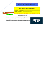 6° FICHA DIA 01 - PS-¿Qué Es La Educación Vial