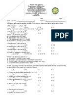 PERIODICAL TEST IN MATHEMATICS 5 With TOS Q1