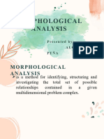 Morphological Analysis