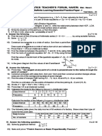 SSLC Practice Papers 1,2,3,4 English Medium