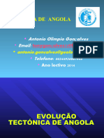 Geologia de Angola: Antonio Olimpio Gon Alves Email: Telefone: 00244926887944