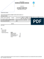 Auto Credit Payment Notice: Philippine Health Insurance Corporation