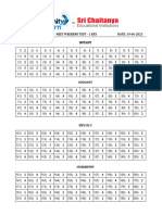 JR Aiims s60 Neet Weekend Test - 1 Paper Key (19!06!2023)