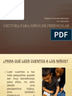 Lectura para Niños de Preescolar