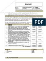 Medivac Drill Report STB Area Maret 2020