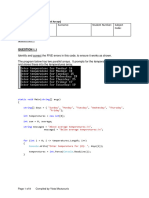 Worksheet On Arrays Parallel Arrays 2018