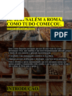 De Jerusalém A Roma. Estudo 5 em Atos.