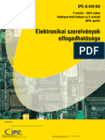 Elektronikai Szerelvények Elfogadhatósága: IPC-A-610 HU