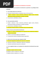 Banco de Preguntas Examen de Enfermería en Pediatría