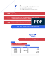 Planilha de Fluxo de Caixa